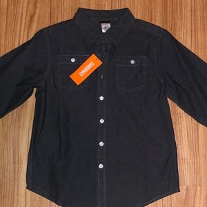 NWT Boys Gymboree Button-down Dressshirt